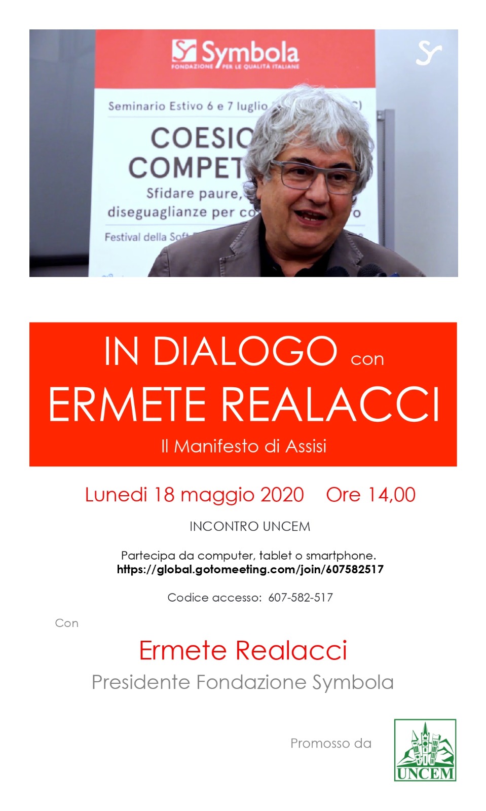 In dialogo con Ermete Realacci